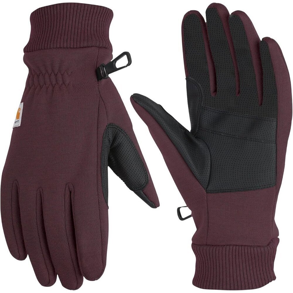 Women's Windproof Fleece Touchscreen Gloves Medium Wind Fighter Knit Cuff